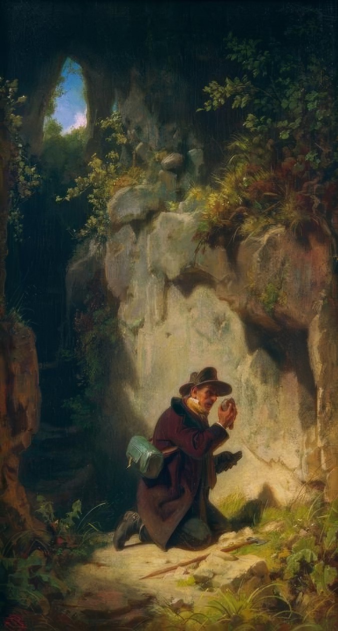 jeolog by Carl Spitzweg