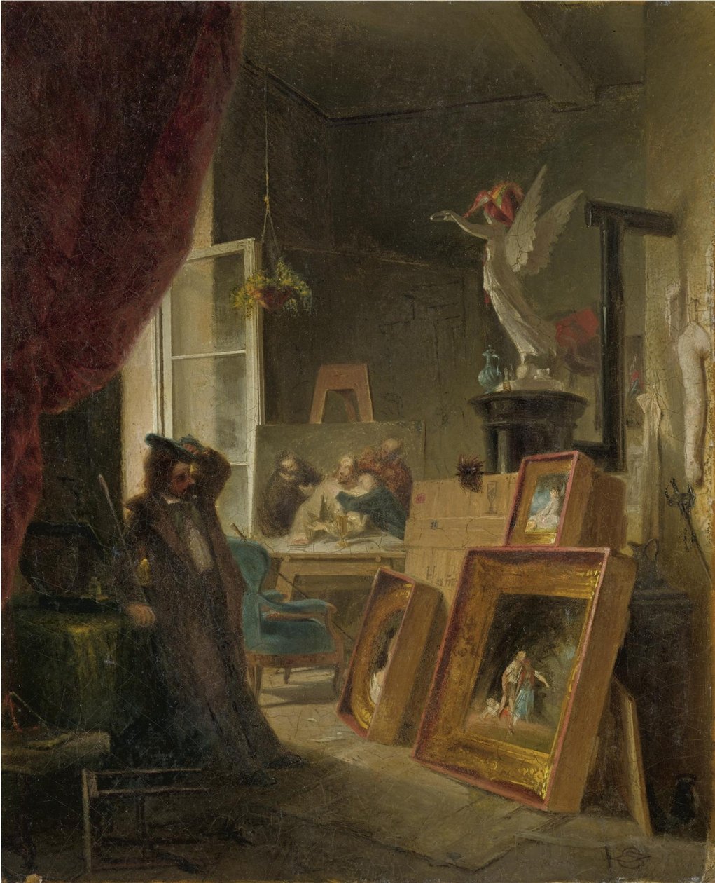 tarih ressamı by Carl Spitzweg