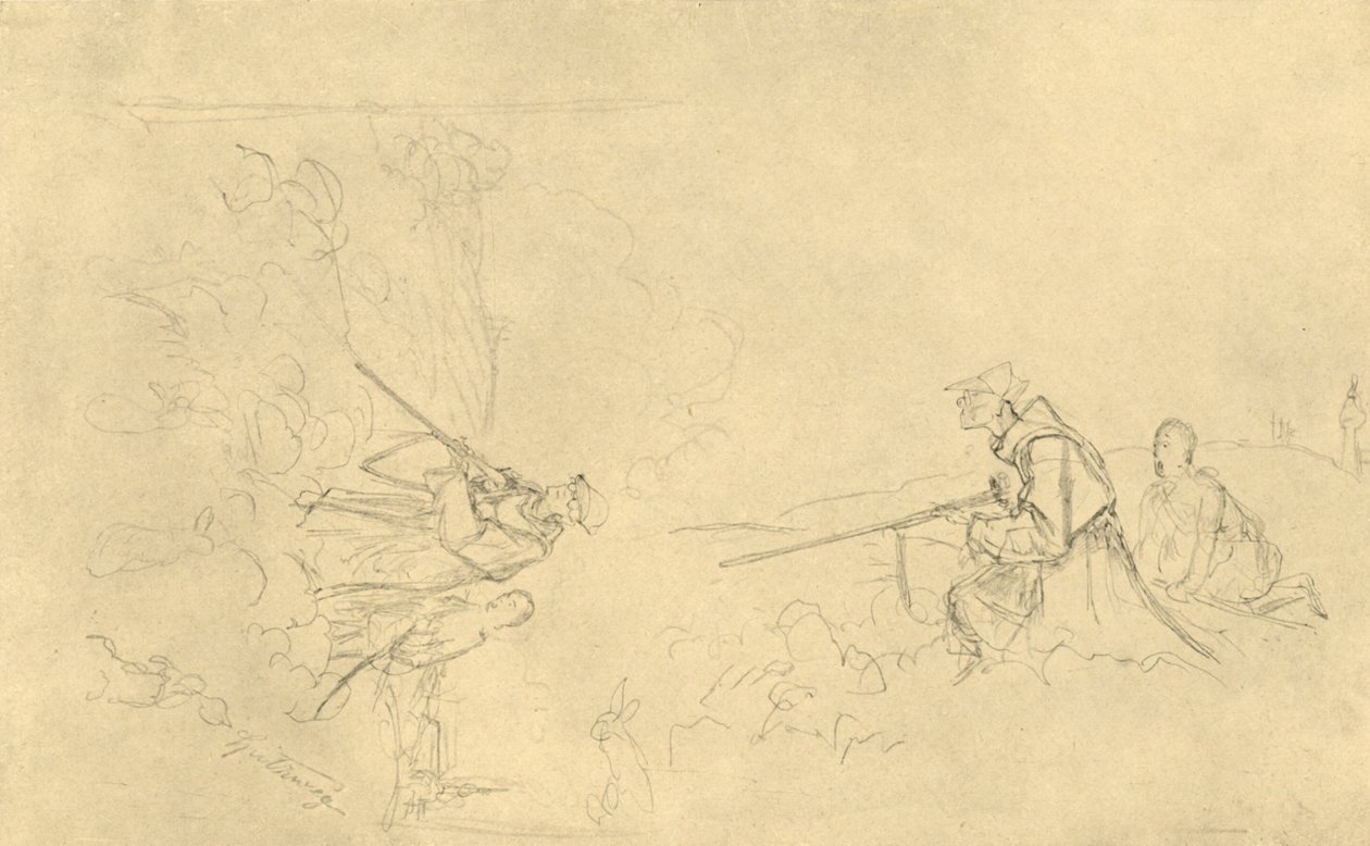 Pazar Avcısı, 19. yüzyılın ortaları, c1924. by Carl Spitzweg