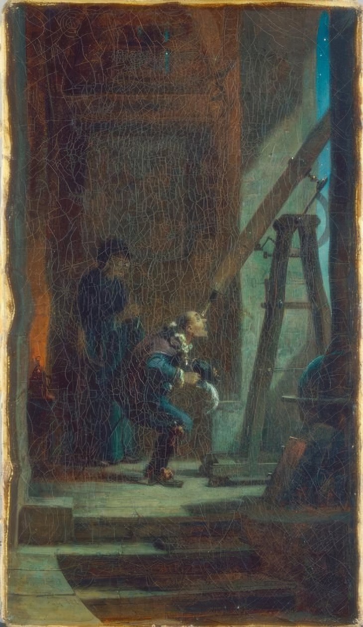astrolog by Carl Spitzweg
