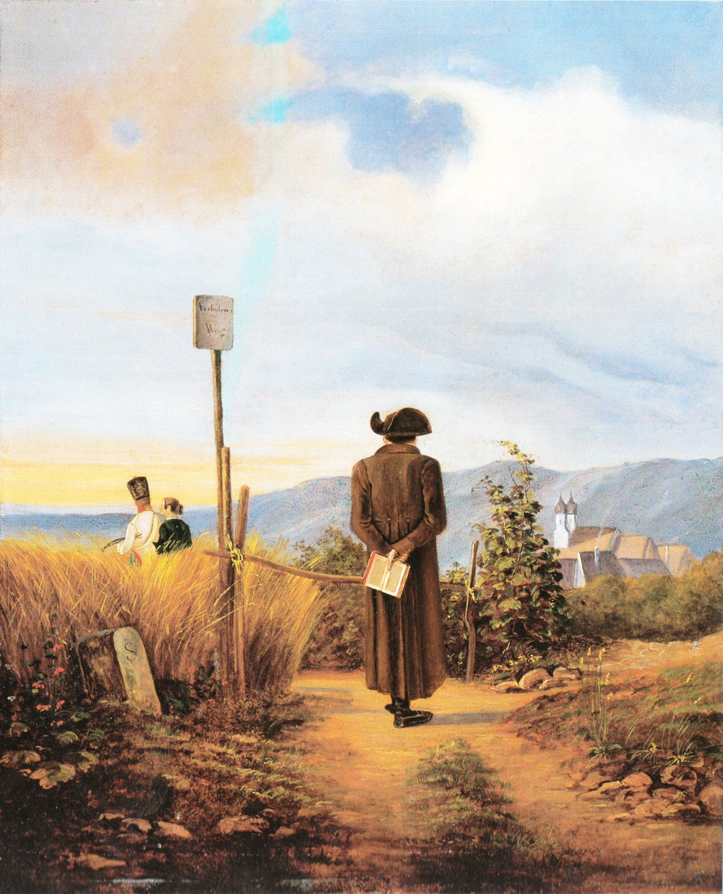 yasak yol by Carl Spitzweg
