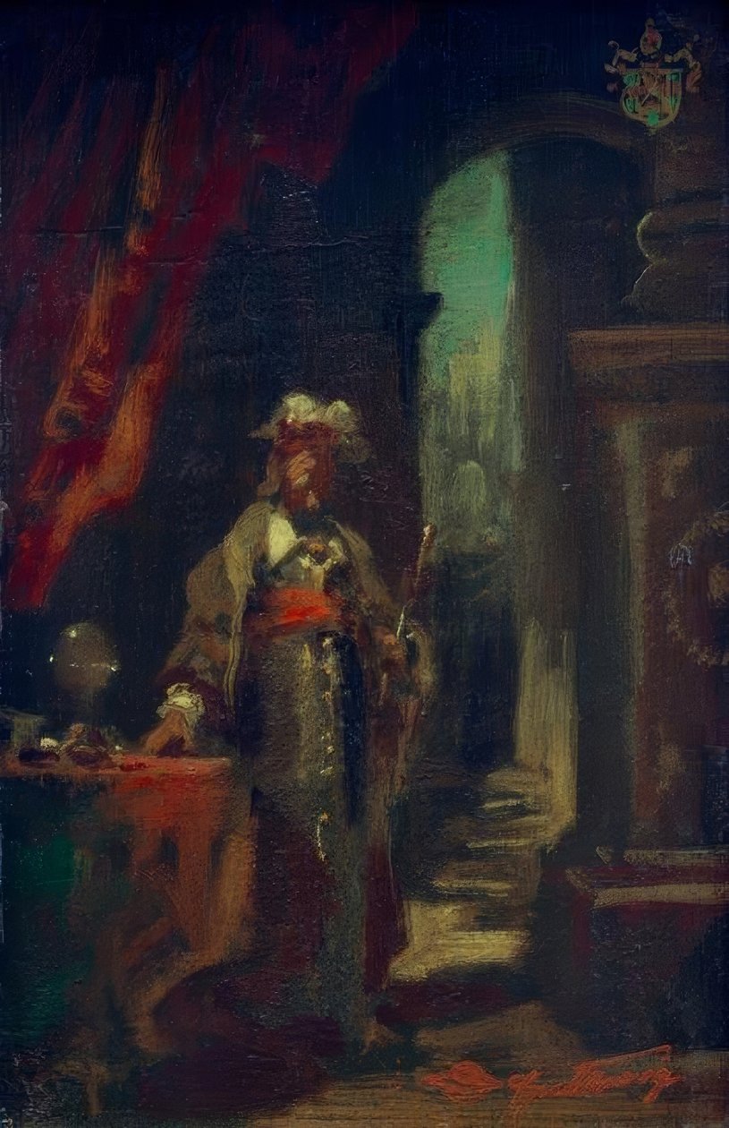 Prens figürü by Carl Spitzweg