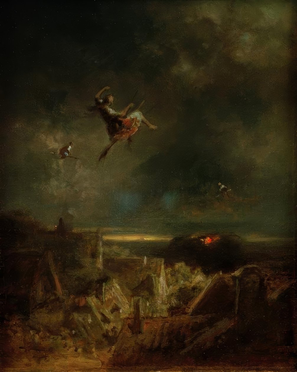 heksenritt by Carl Spitzweg