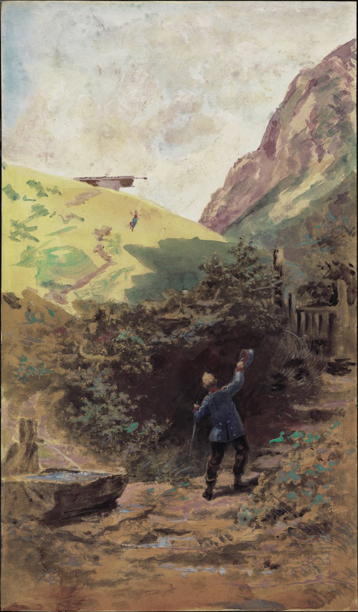 eve dönüş by Carl Spitzweg