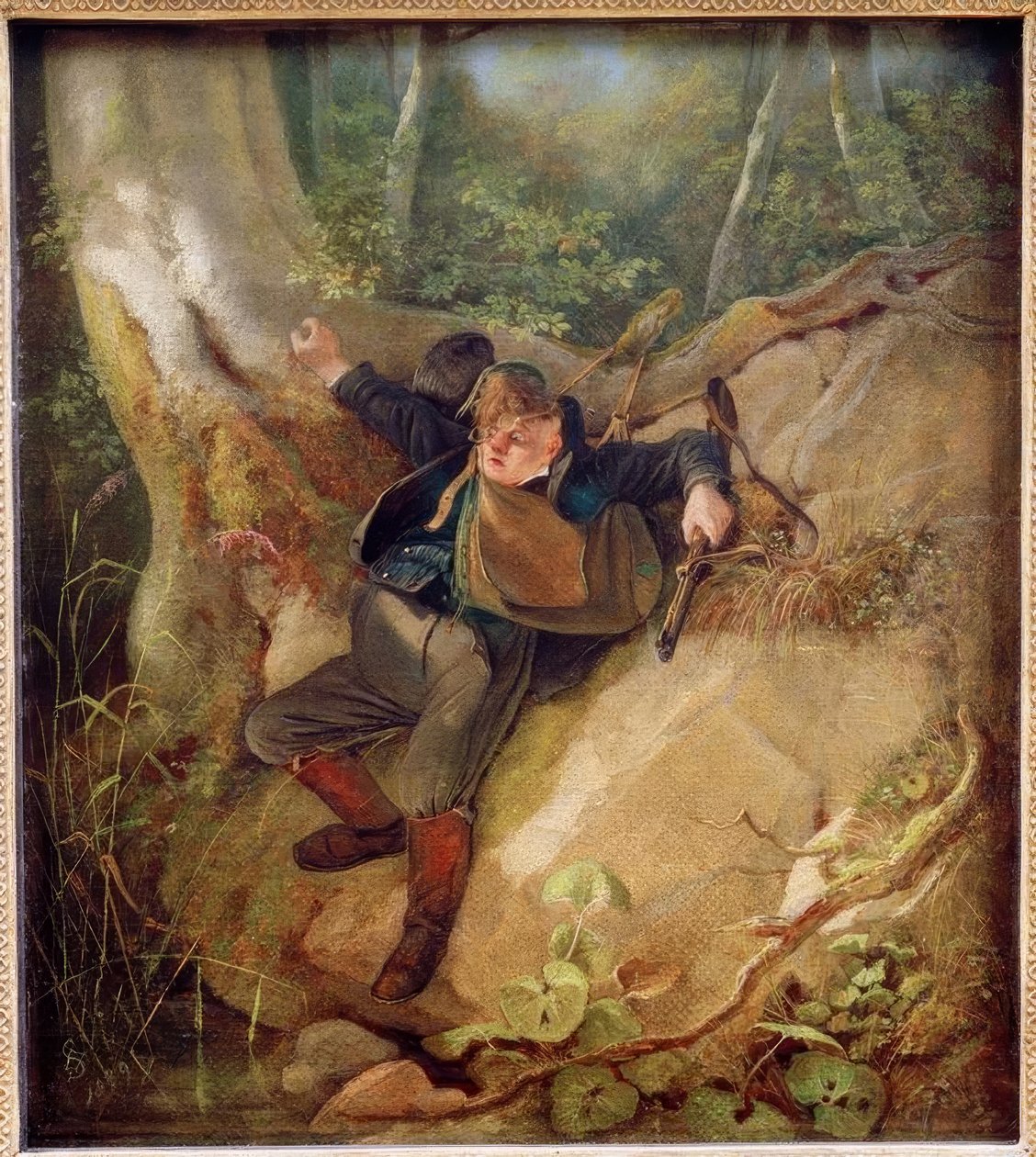 av kazası by Carl Spitzweg
