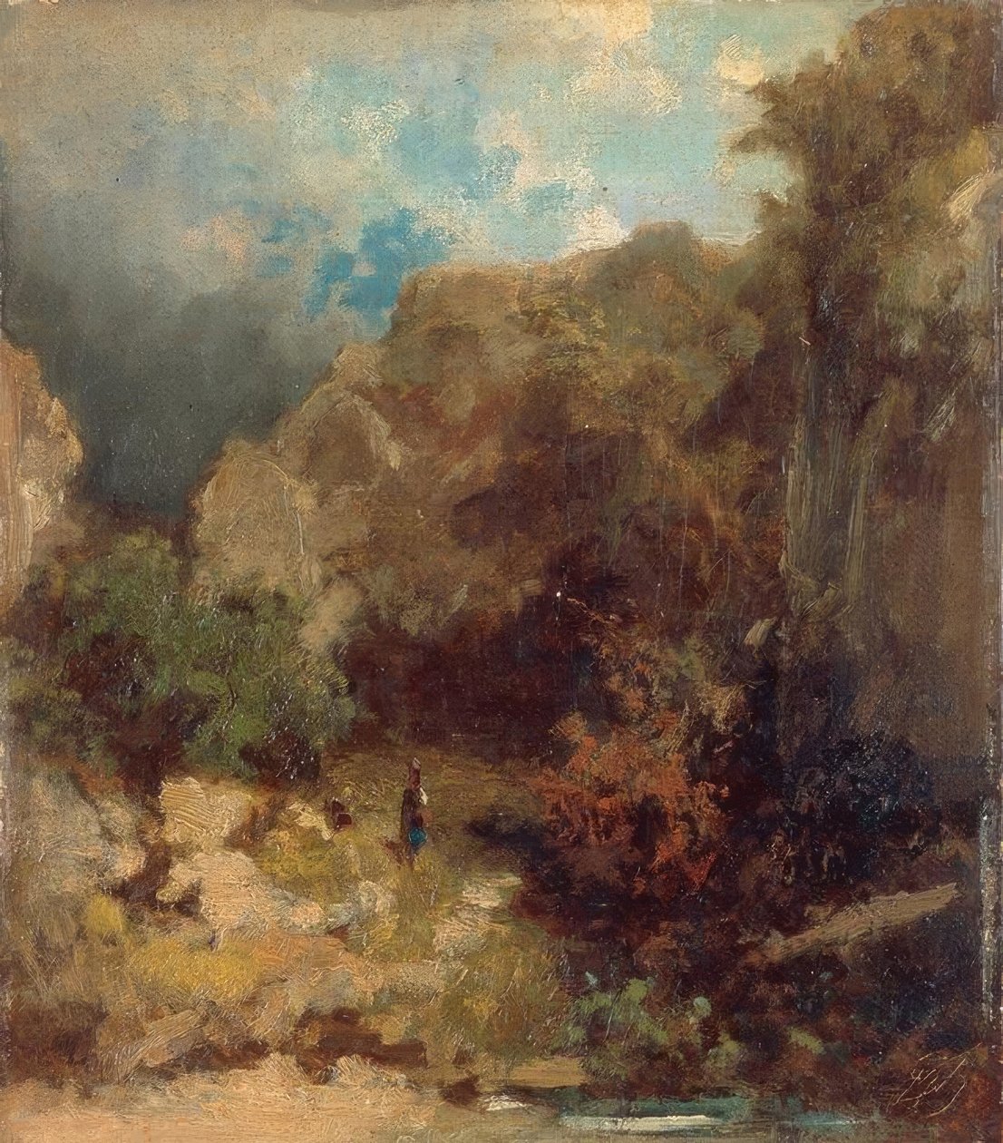 ormandaki kız by Carl Spitzweg