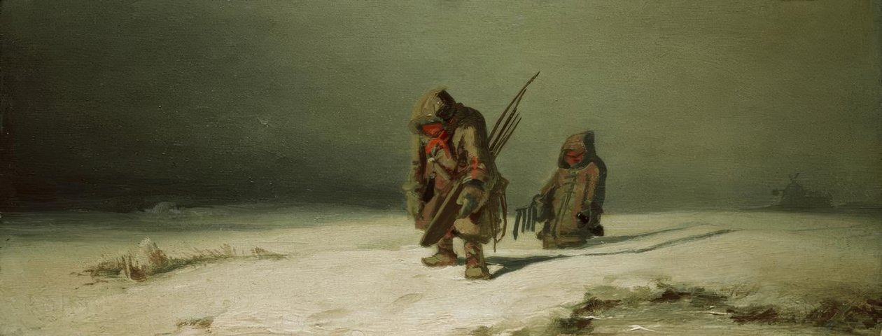 Polargegend (Eskimolar) by Carl Spitzweg