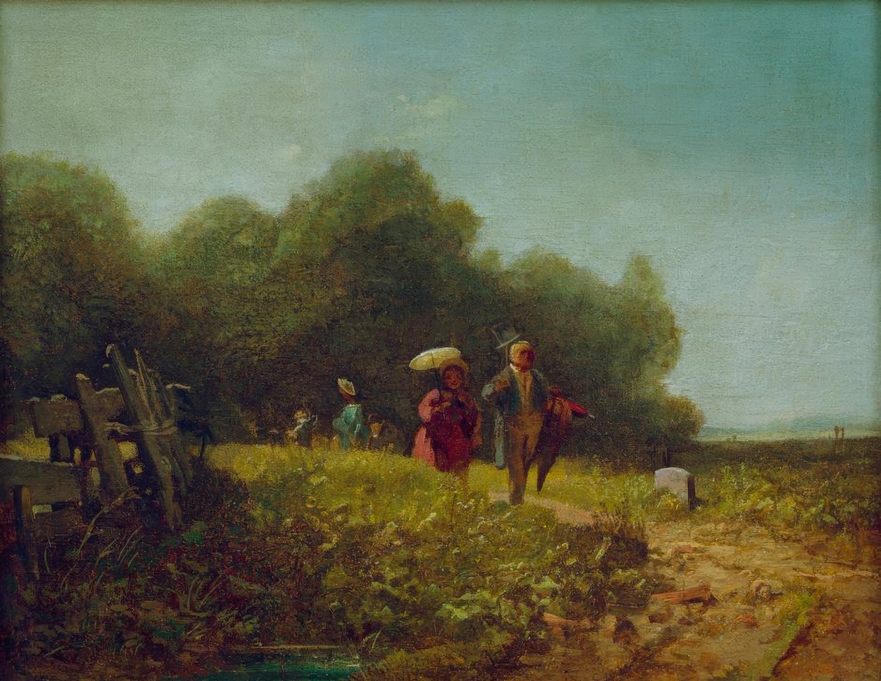 Pazar gezintisi by Carl Spitzweg