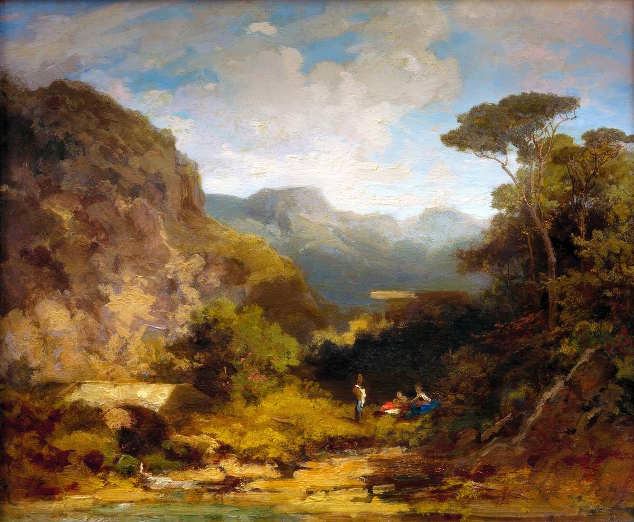 Güney manzara by Carl Spitzweg