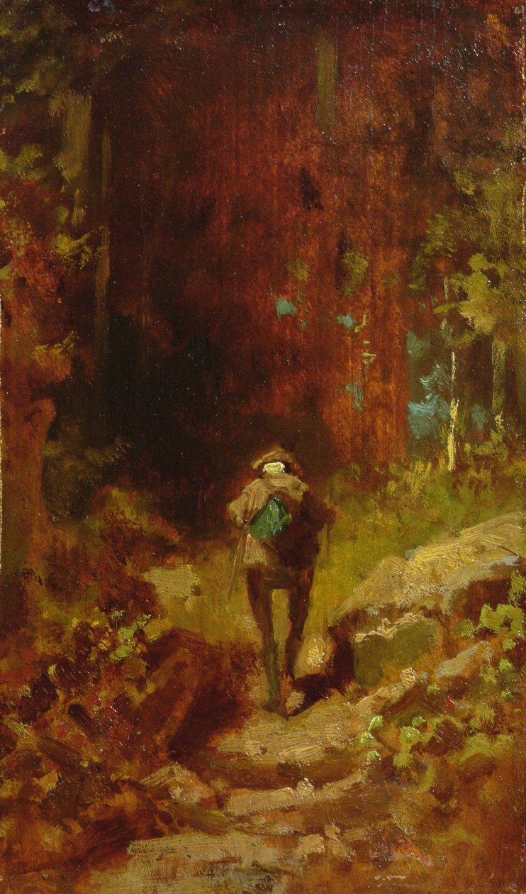 Bilinmeyen resim by Carl Spitzweg