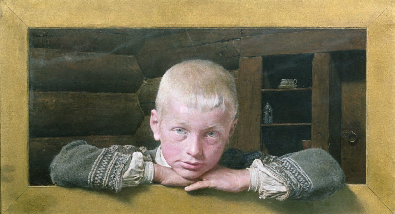Setesdal çocuk by Carl Sundt Hansen