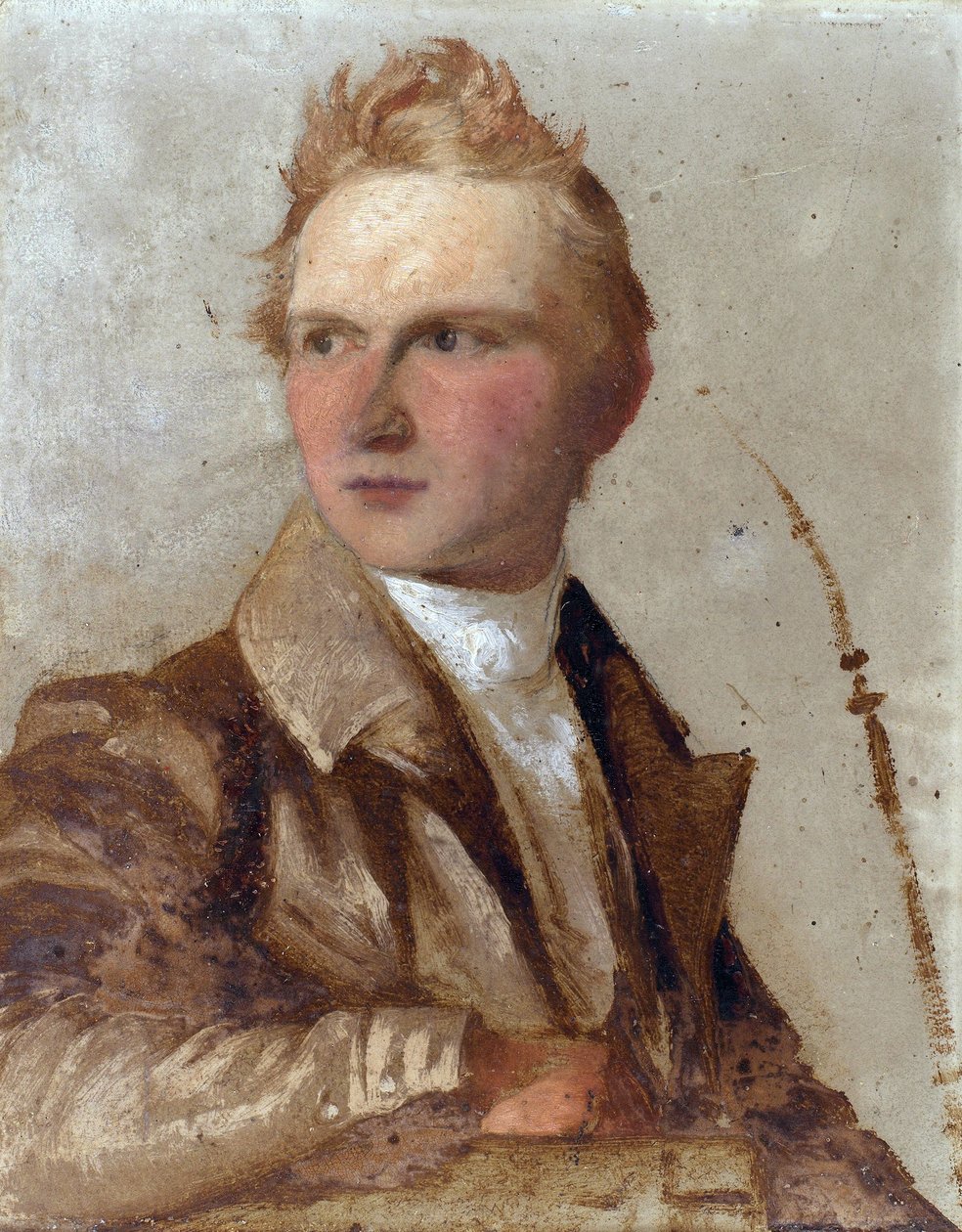Wilhelm von Kuegelgen (1802-1867) par Neff, Timofei Andreyevich (Carl Timoleon von Neff) (1805-1876) portresi by Carl Timoleon von Neff