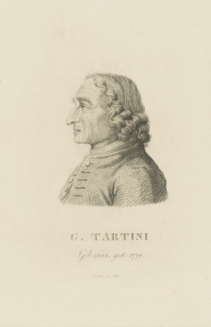 Kemancı ve besteci Giuseppe Tartini