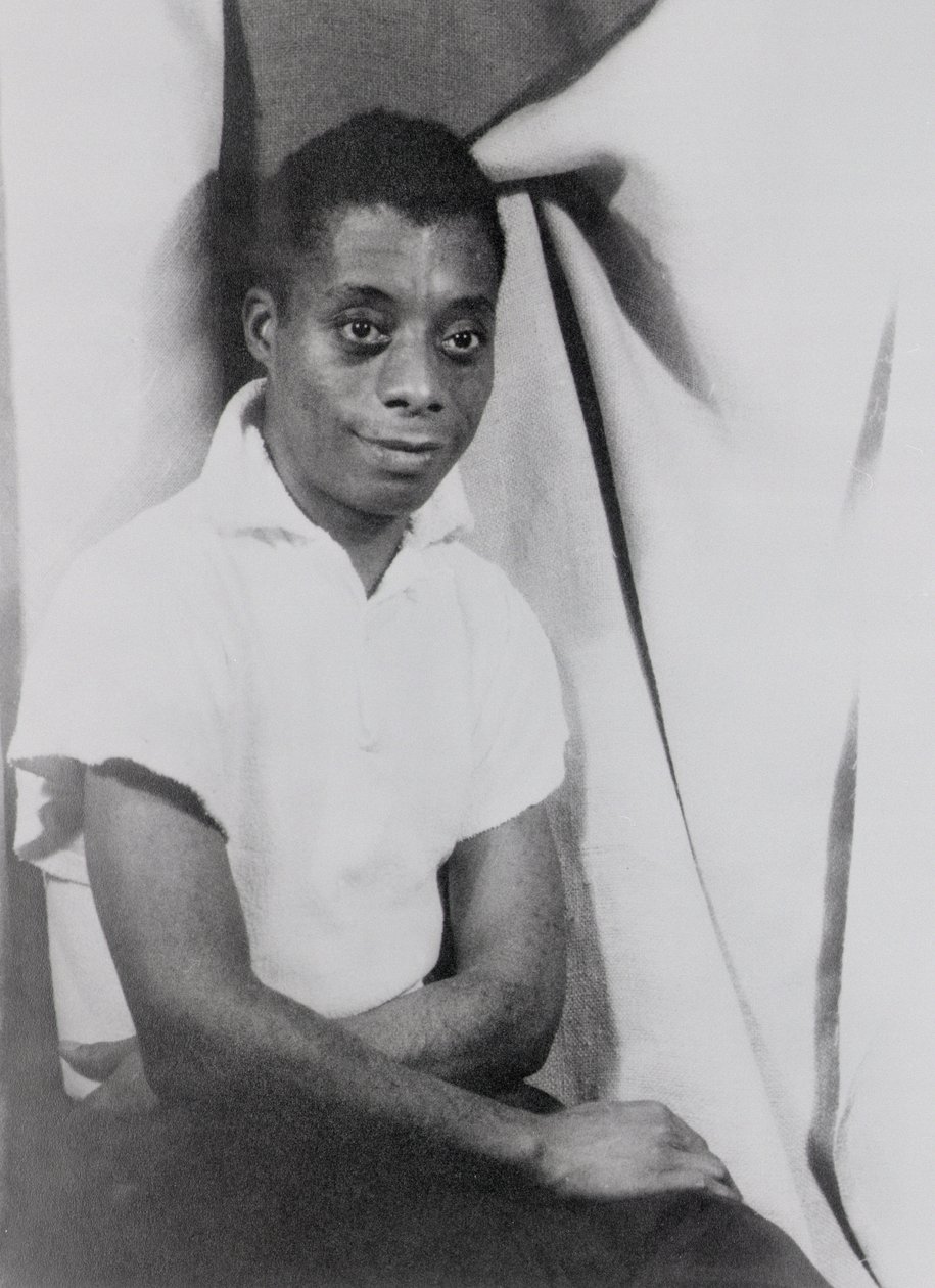 James Baldwin (1924-87) 13 Eylül 1955 (jelatin gümüş baskı) by Carl Van Vechten