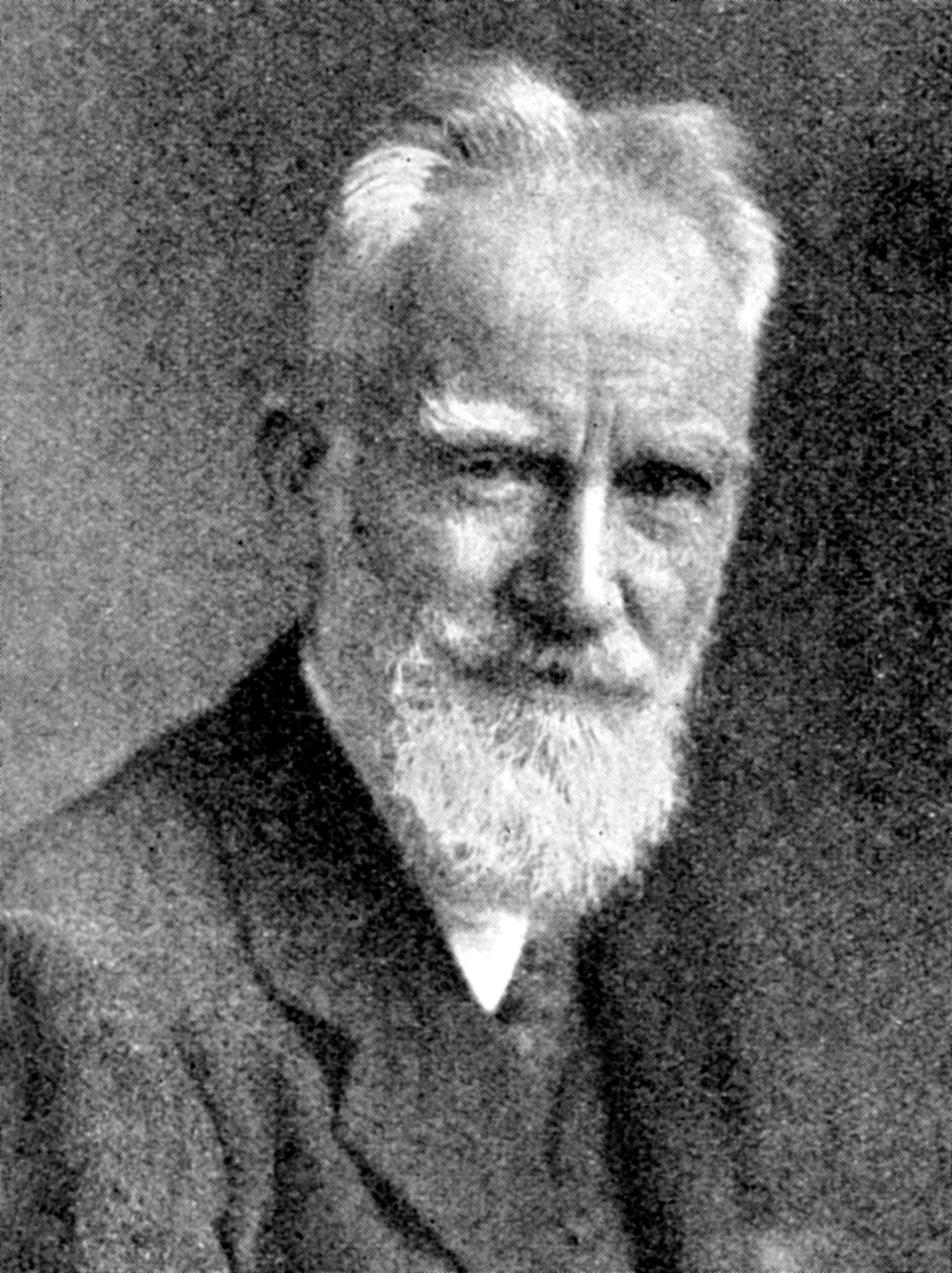 George Bernard Shaw, İngiliz oyun yazarı, 1923. by Carl Vandyk