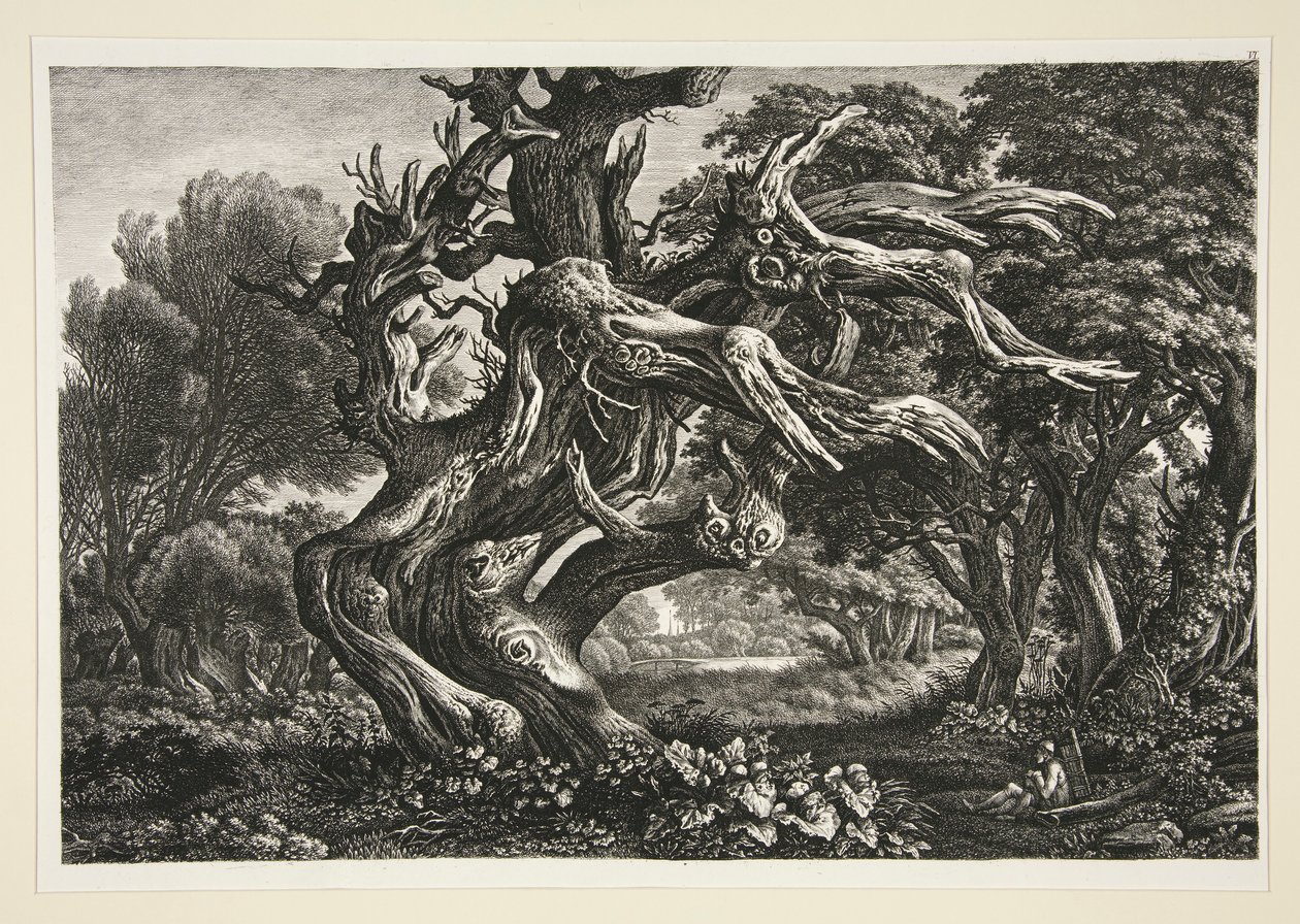 Manzara by Carl Wilhelm Kolbe the elder
