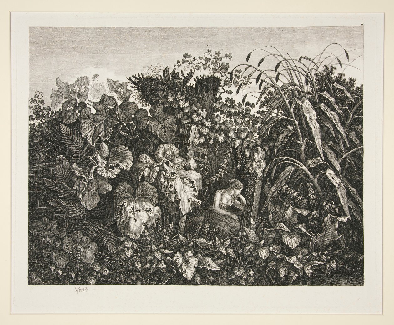 Manzara by Carl Wilhelm Kolbe the elder