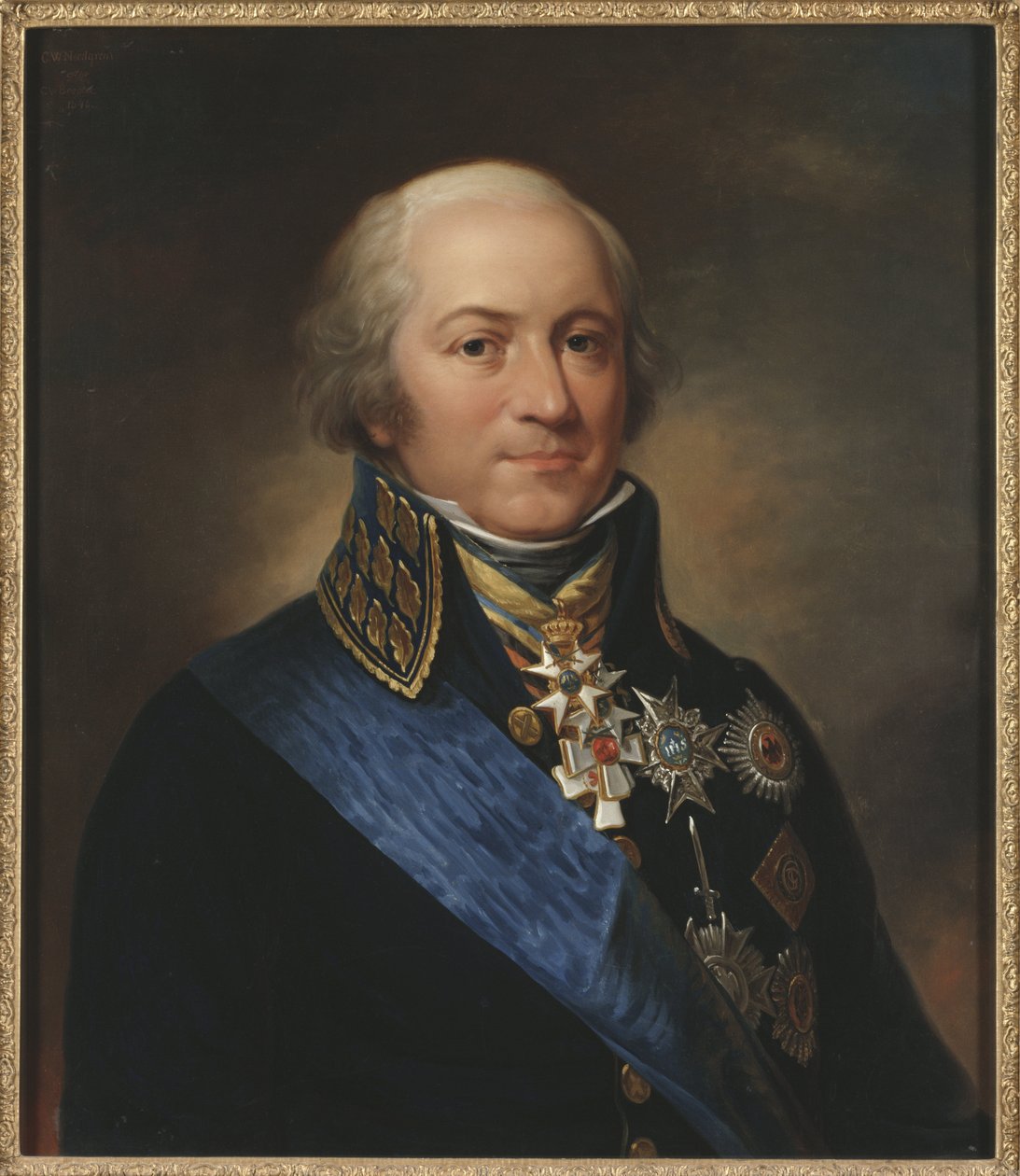 Le comte Carl Johan Adlercreutz, general suedois - Kont Carl Johan Adlercreutz