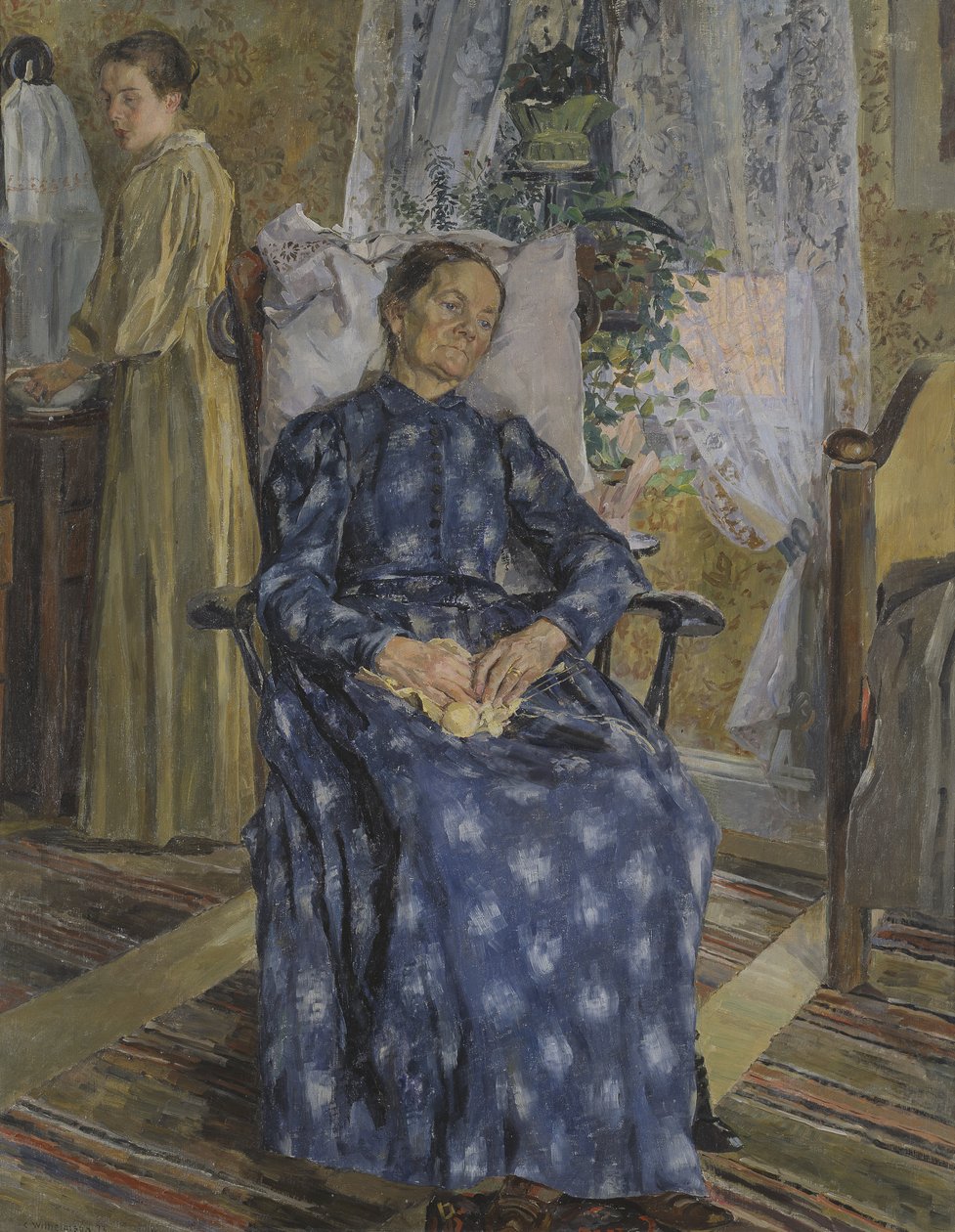 yorgun, 1898 by Carl Wilhelm Wilhelmson