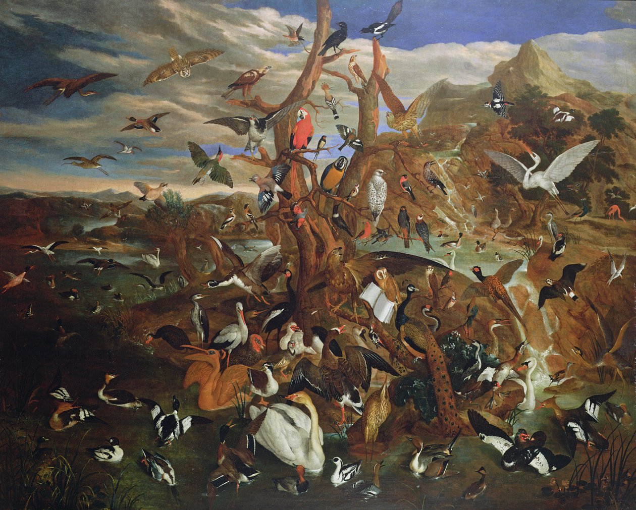 Kuşlar Parlamentosu by Carl Wilhelm de Hamilton