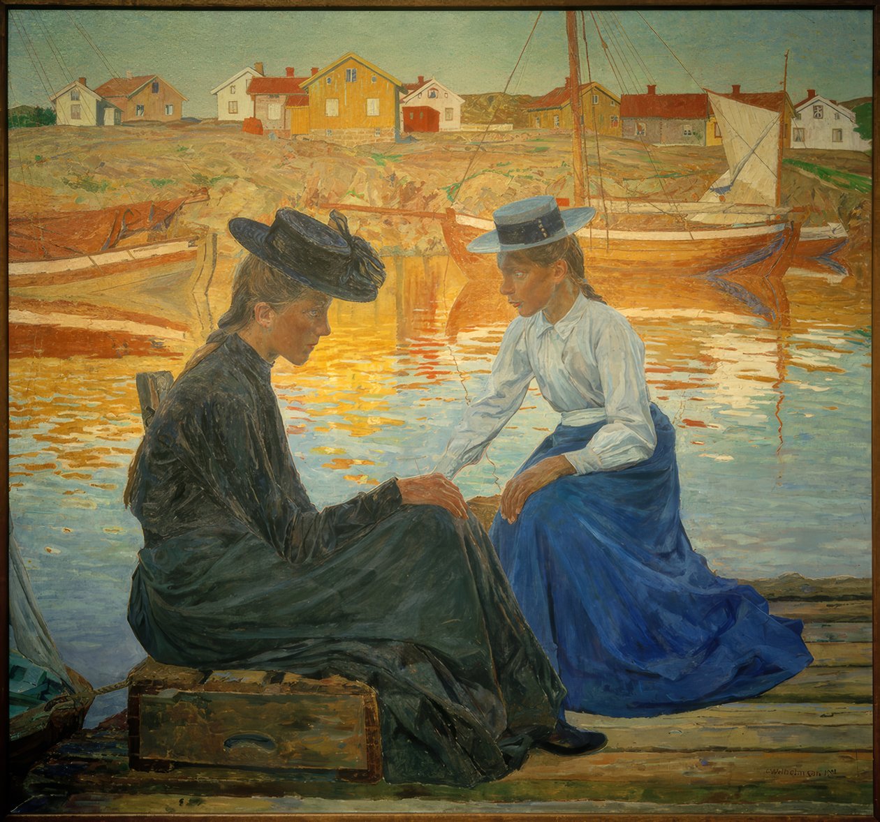 Körfez by Carl Wilhelm Wilhelmson