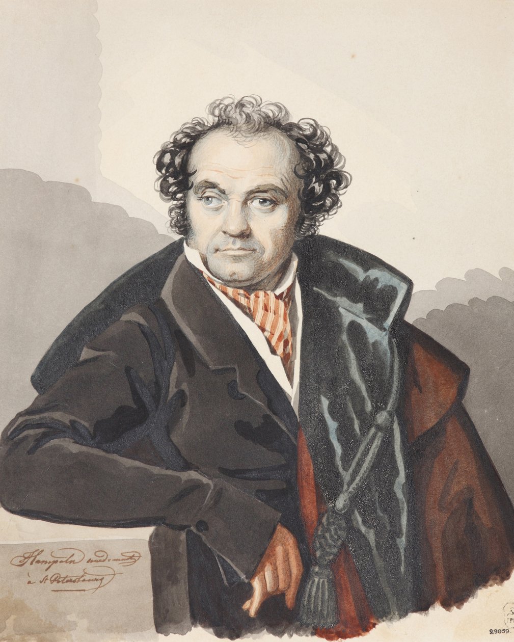 Sergey Dmitryevich Lvov 1781-1857, 1820