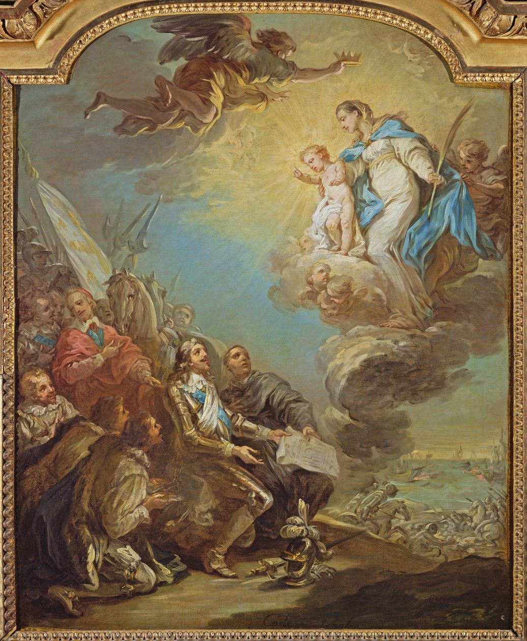 Louis XIII (1601-43) için Notre-Dame-des-Victoires Kilisesi