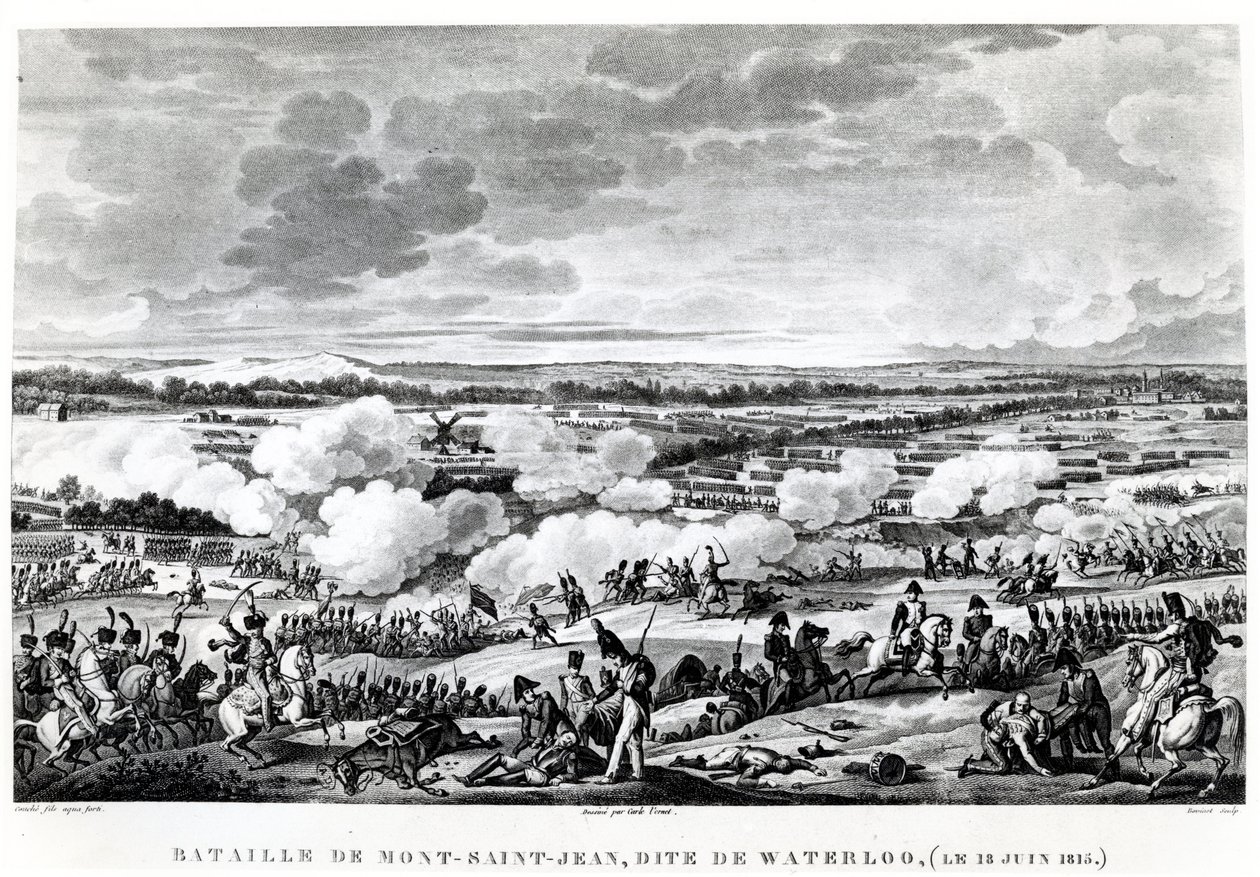 Waterloo Savaşı, 18 Haziran 1815 by Carle Vernet
