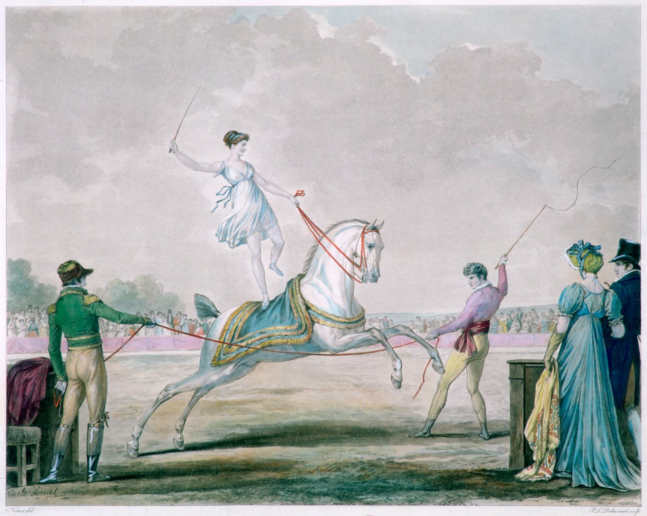 Sirk Atının Egzersizleri, c1818-1836 by Carle Vernet