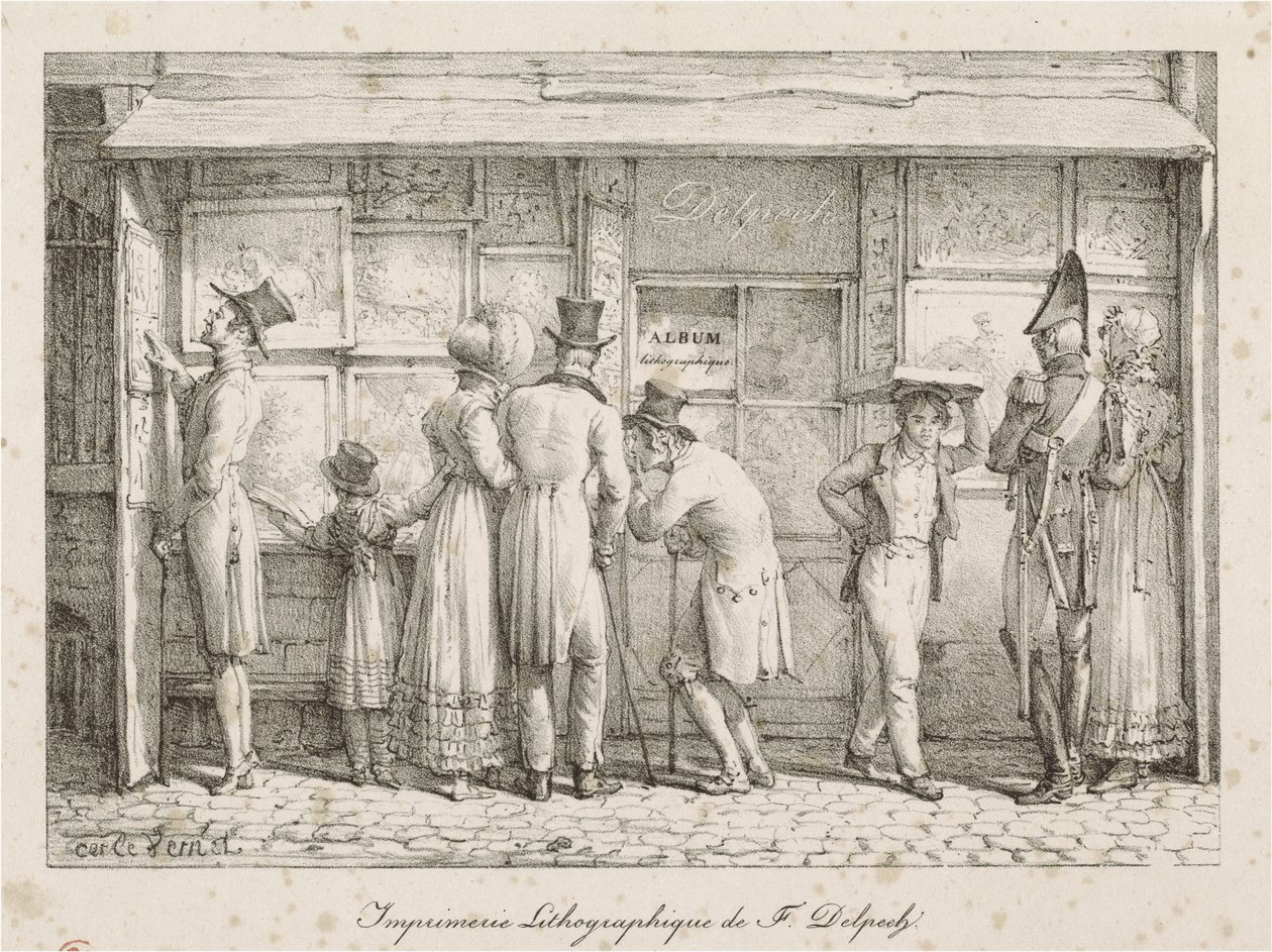F. Delpech Litografik Basımevi by Carle Vernet