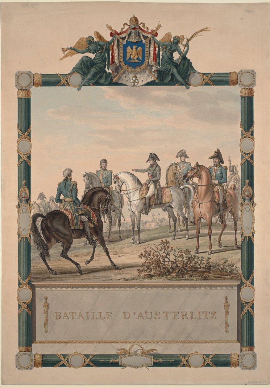 2 Aralık 1805 1805 Austerlitz Savaşı by Carle Vernet