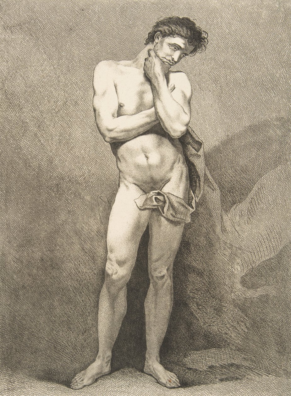 Bir Akademi: Daimi Adam, 1742-43. by Carle van Loo