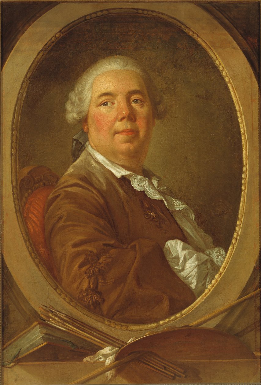 Otoportre, yaklaşık 1760. by Carle van Loo