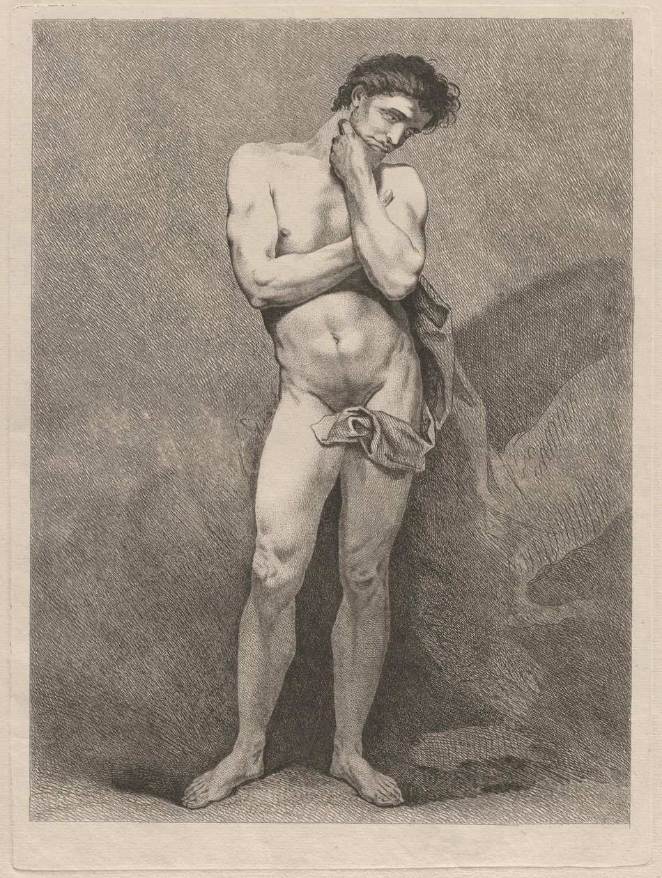 Dalgın Pozda Duran Adam by Carle van Loo