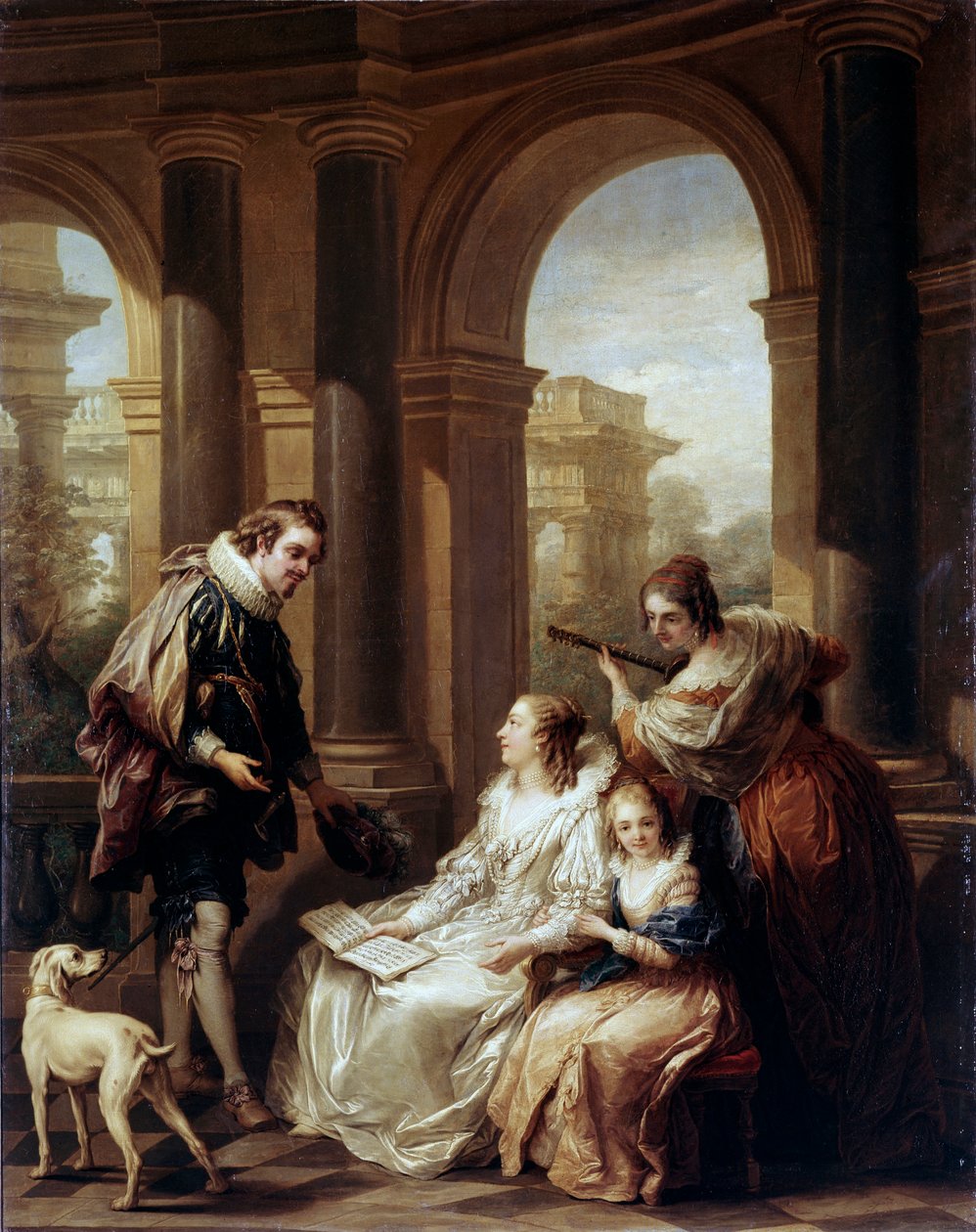 İspanyol Konseri, 1754 by Carle van Loo