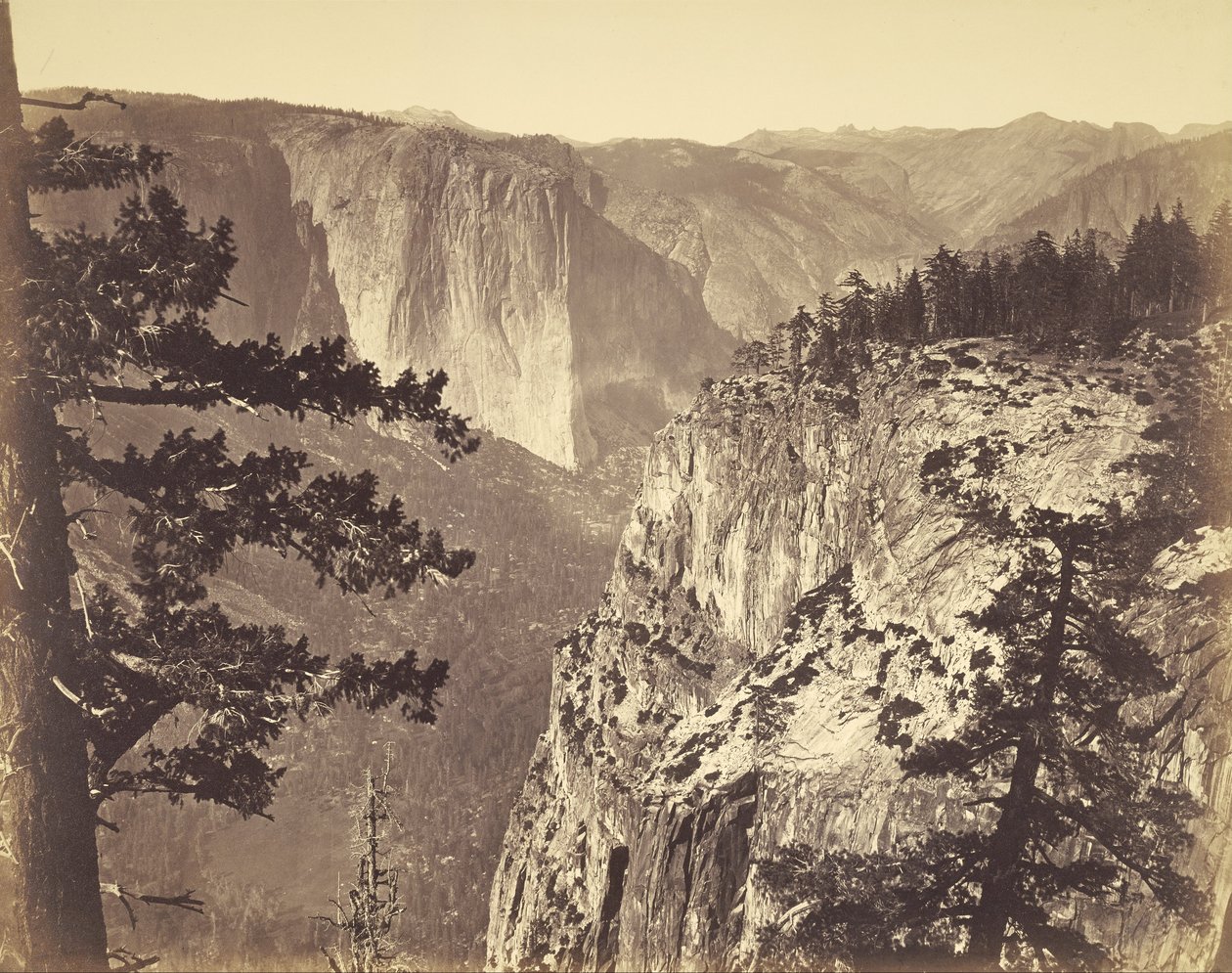 Vadinin İlk Görünümü by Carleton E. Watkins