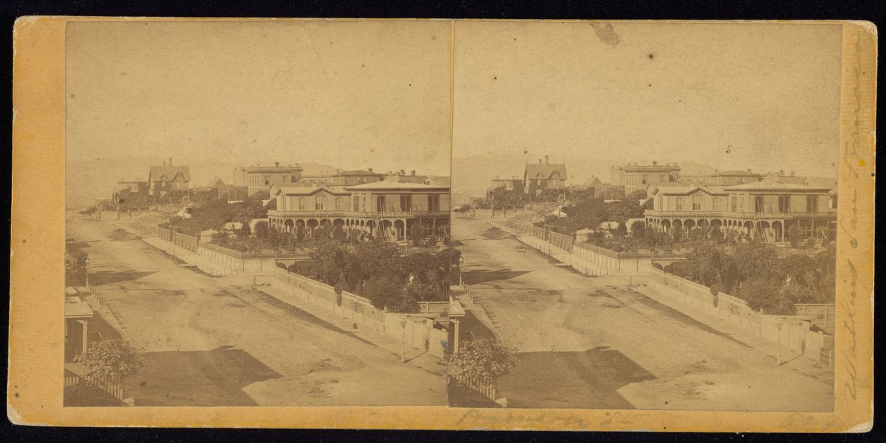 Harrison St. by Carleton E. Watkins