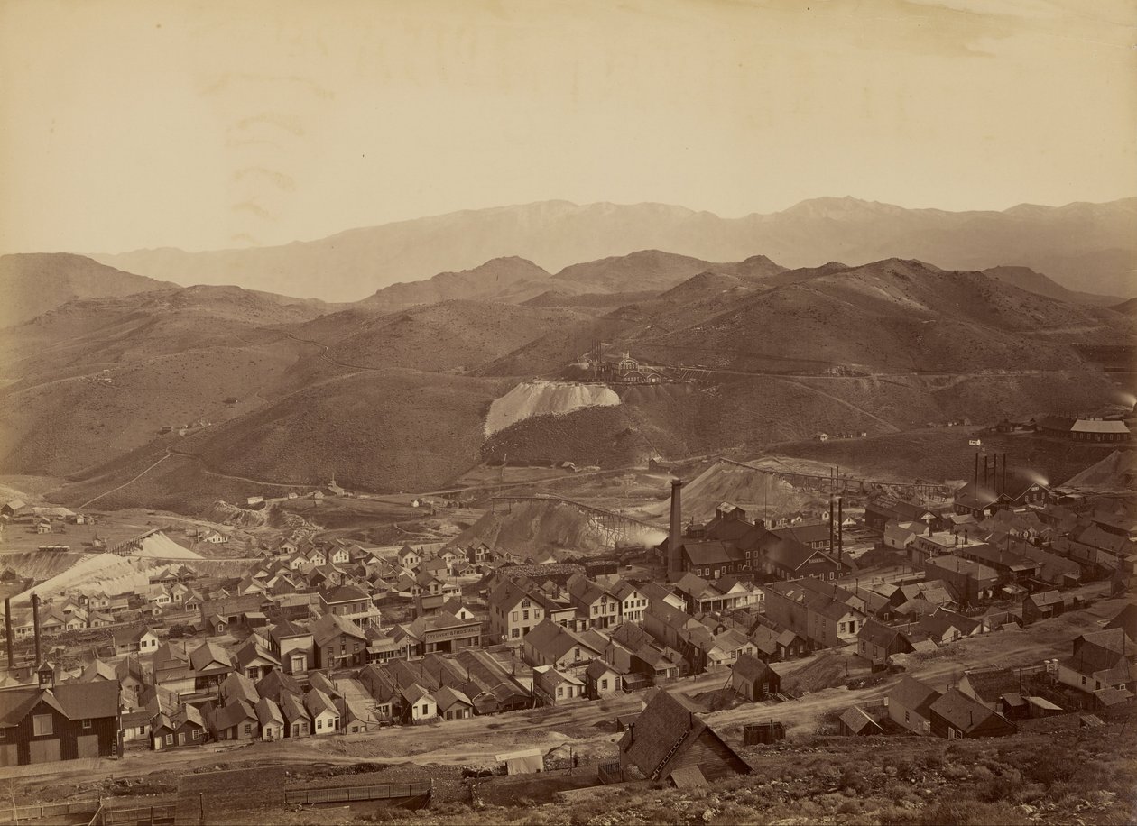 Su Kanalından Kombine Şaft by Carleton E. Watkins