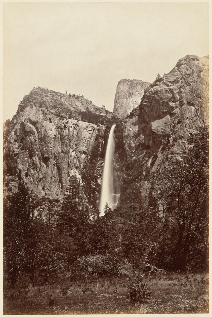 California Fotoğraf Albümünden Gelin Duvağı Düşüşü by Carleton E. Watkins