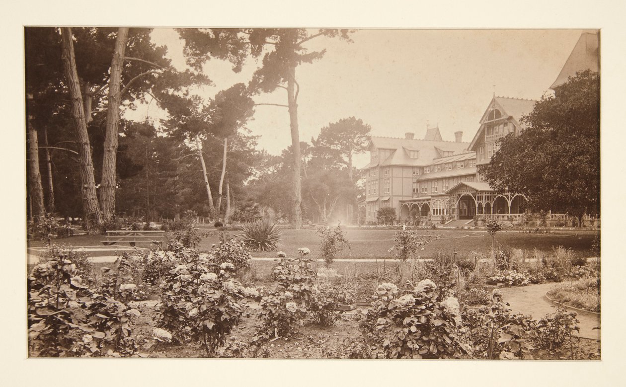 Hotel del Monte, Monterey, Gül Bahçesi by Carleton E. Watkins