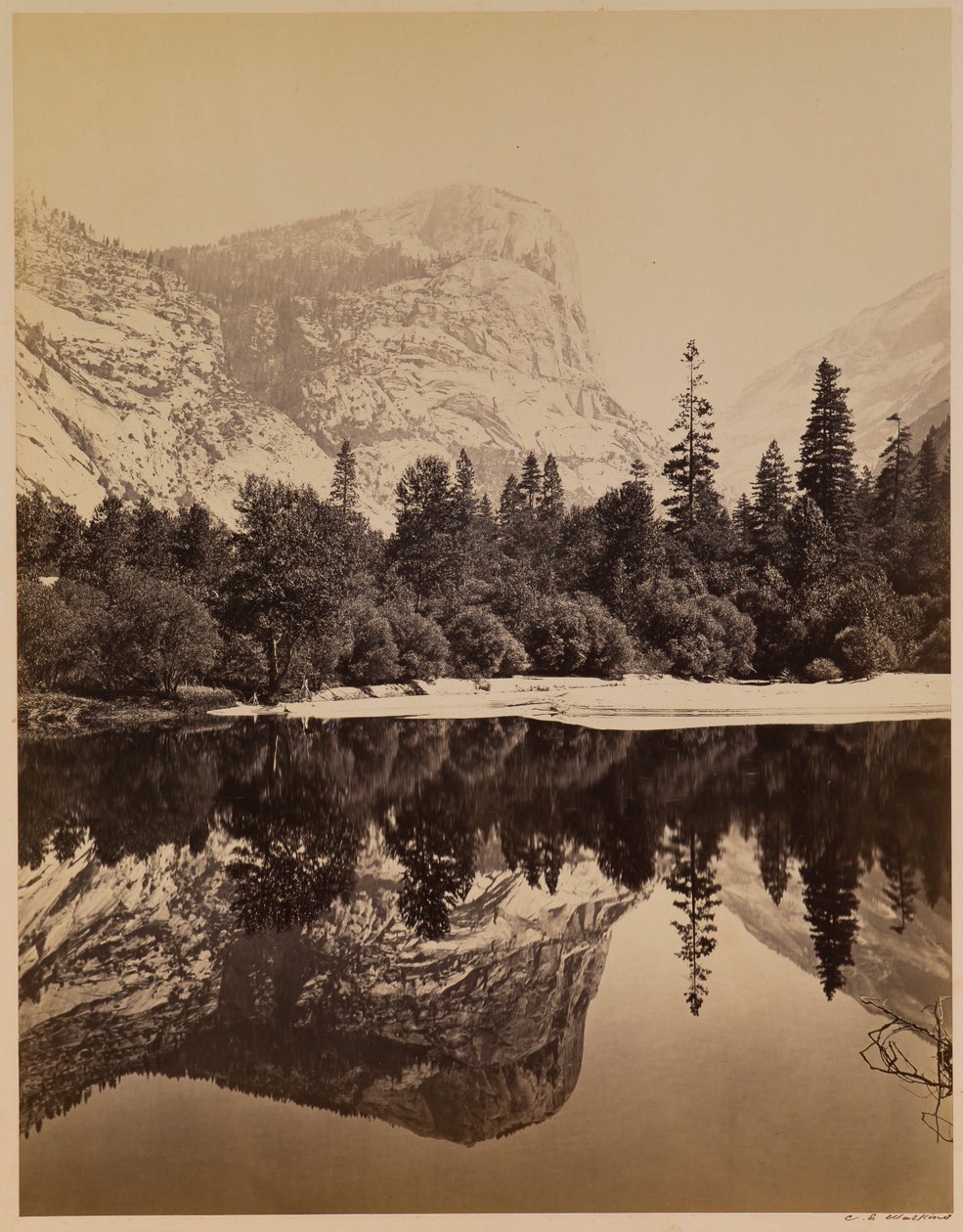 Ayna Gölü by Carleton E. Watkins
