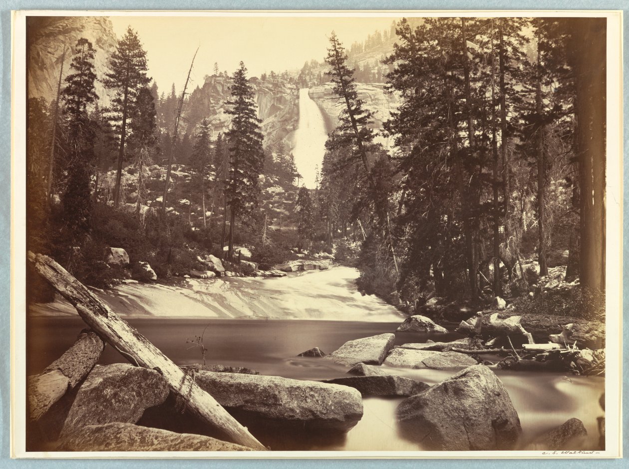 Nevada Güz, Yosemite by Carleton E. Watkins