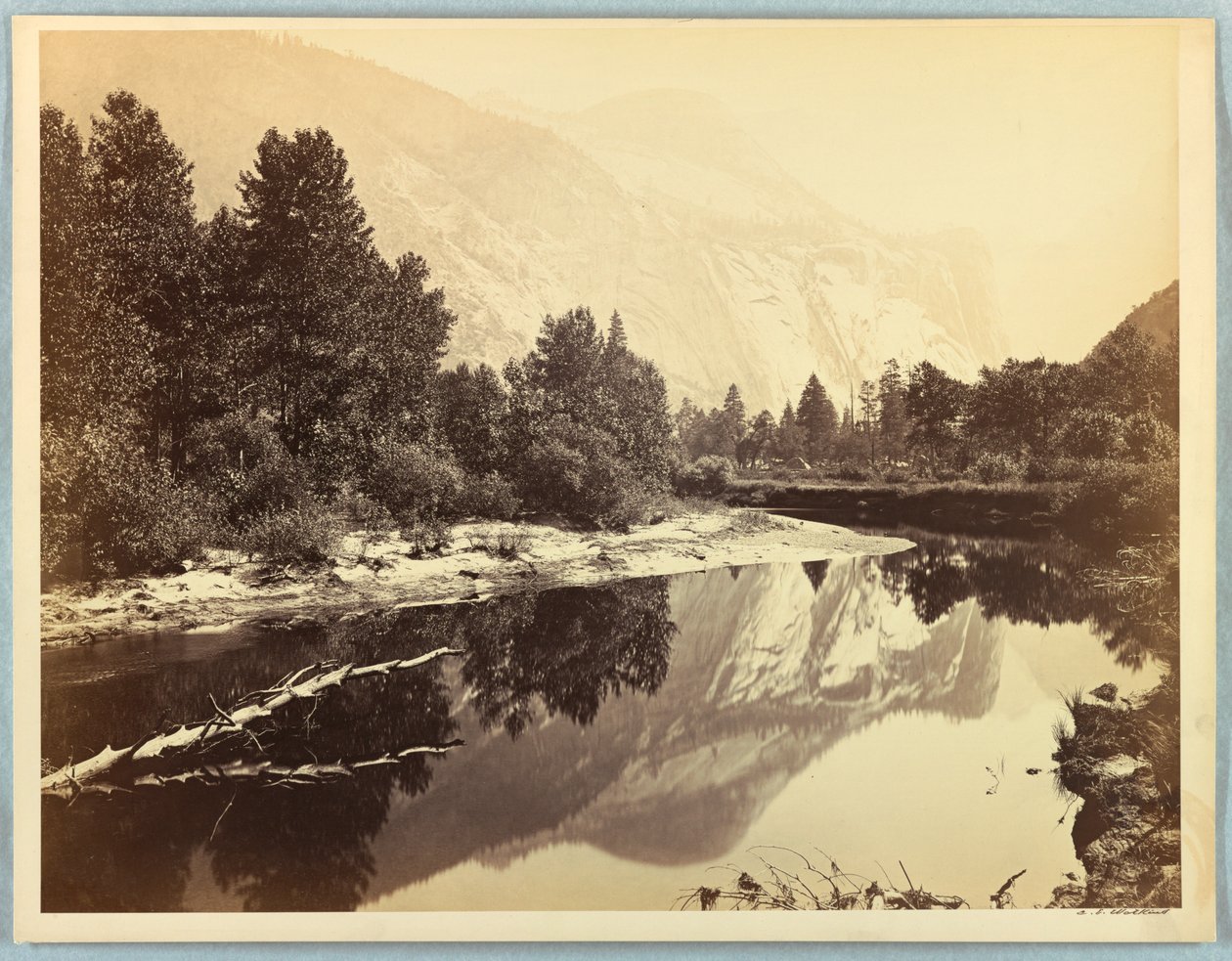 Tasoye, Kuzey Kubbe, 3729 Feet, Yosemite by Carleton E. Watkins