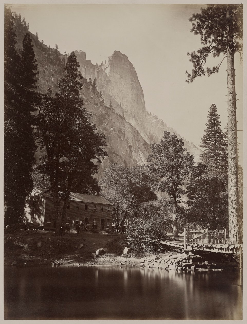 Sentinel Kayası, 3270 ft. by Carleton E. Watkins