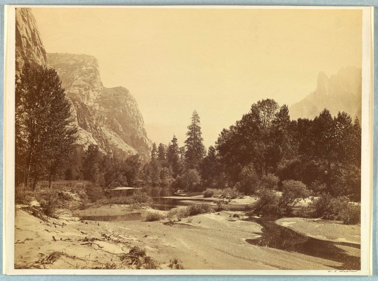 Vadide, Yosemite by Carleton E. Watkins