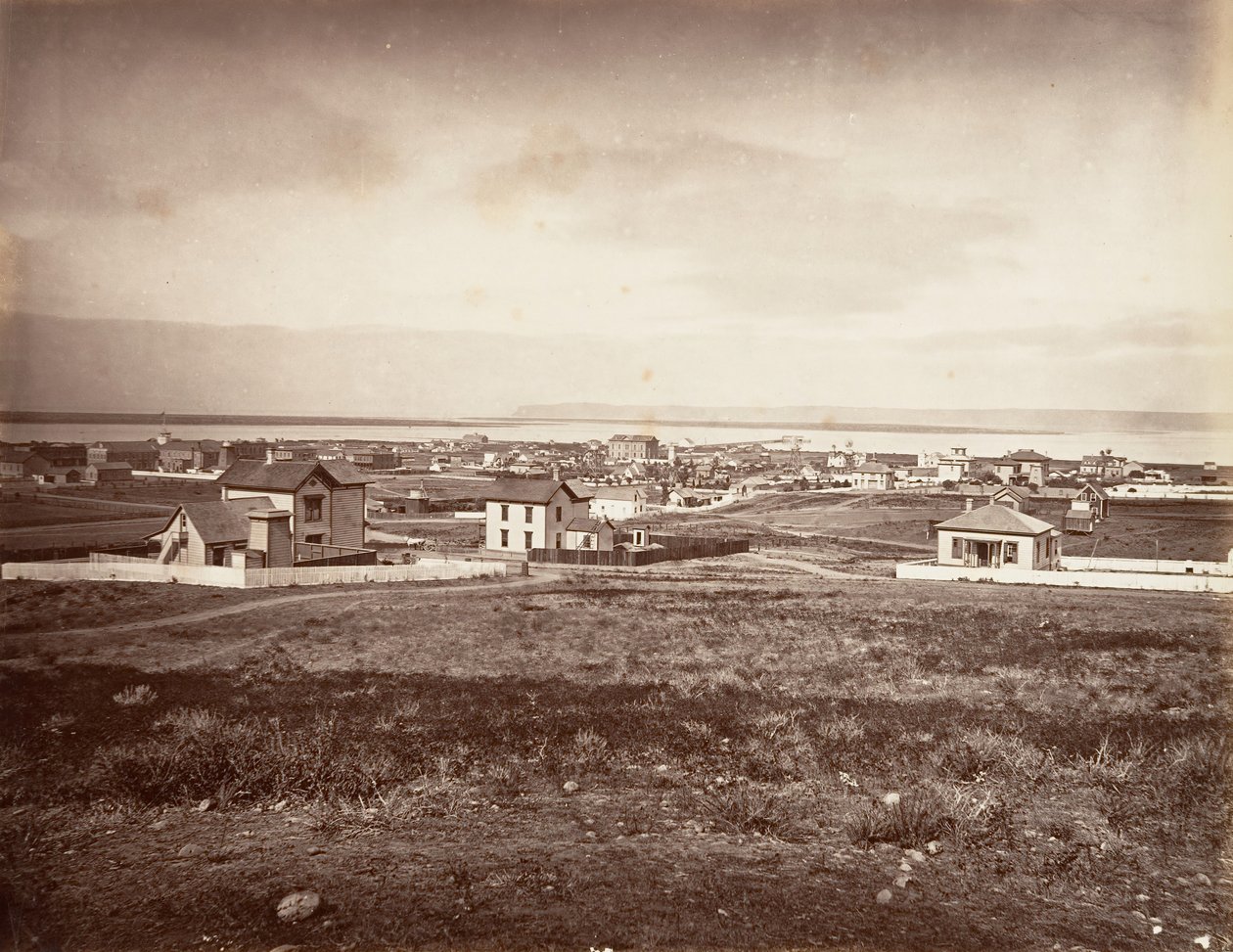 San Diego, 1876, basılmış yaklaşık. 1876. by Carleton Emmons Watkins