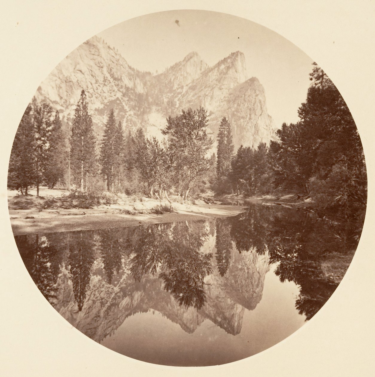 [Yosemite Ulusal Parkı, Kaliforniya], yak. 1878. by Carleton Emmons Watkins