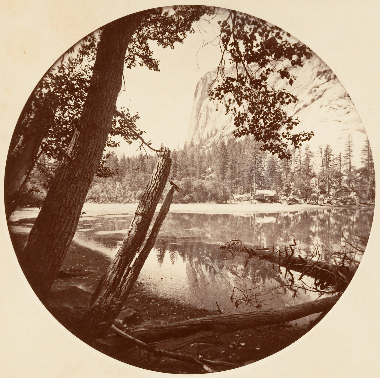 [Yosemite Ulusal Parkı, Kaliforniya], yak. 1878. by Carleton Emmons Watkins