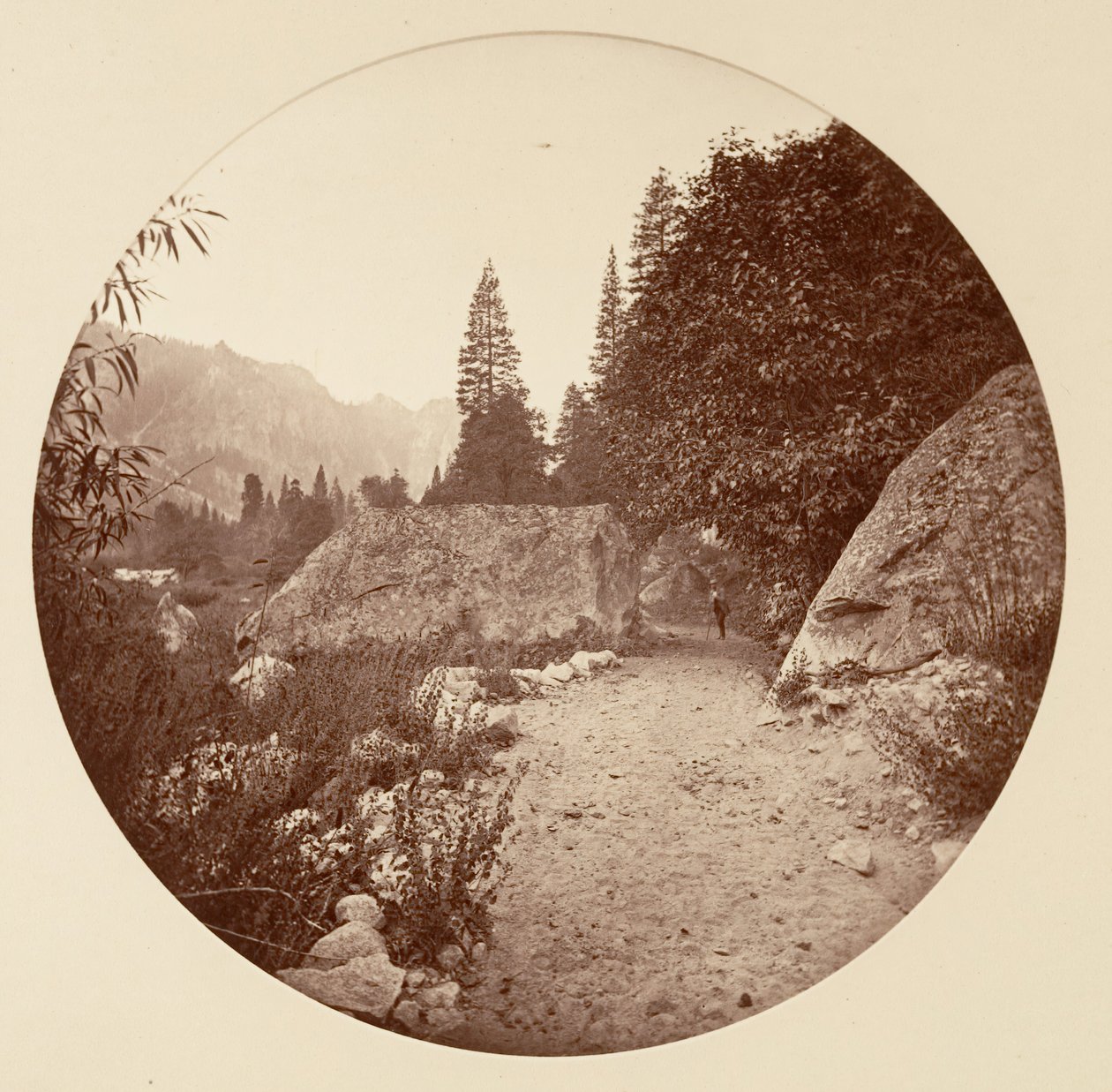 [Yosemite Ulusal Parkı, Kaliforniya], yak. 1878. by Carleton Emmons Watkins