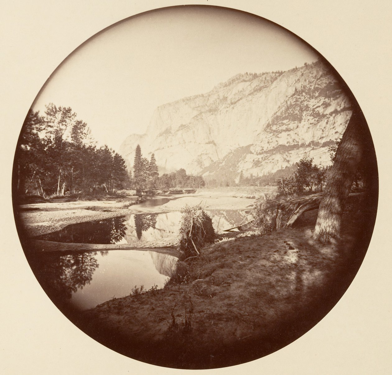 [Yosemite Ulusal Parkı, Kaliforniya], yak. 1878. by Carleton Emmons Watkins